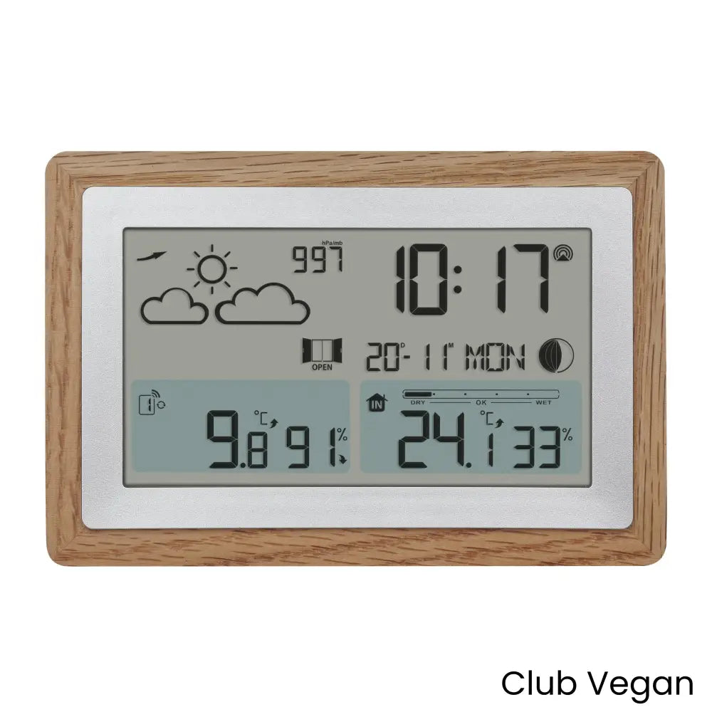 Draadloos Weerstation – Stijlvol Slim & Super Nauwkeurig