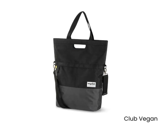 Multifunctionele Fietstas – Shopper & Schoudertas – 20L Zwart/Grijs