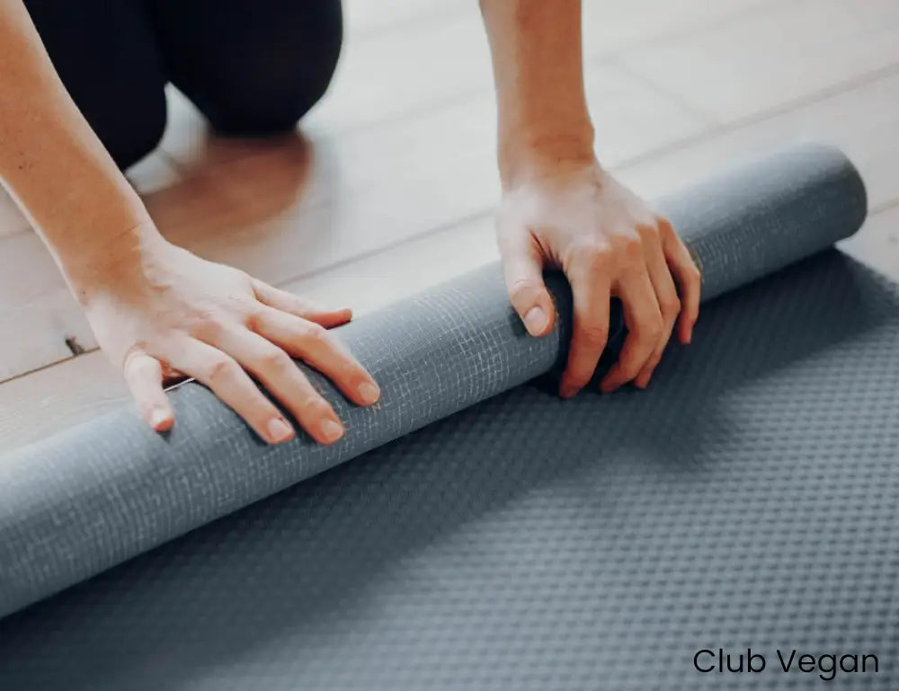 Yogamat – 100% Natuurlijk Rubber & Katoen