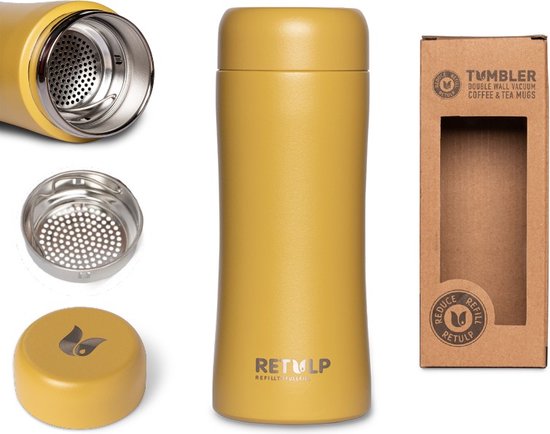 Lekvrije Thermosbeker voor Warme en Koude Dranken 300 ML