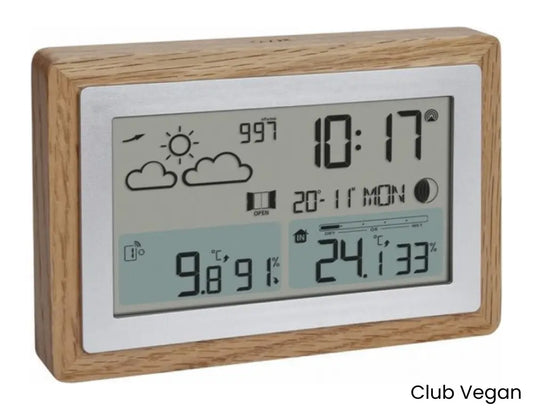 Draadloos Weerstation – Stijlvol Slim & Super Nauwkeurig