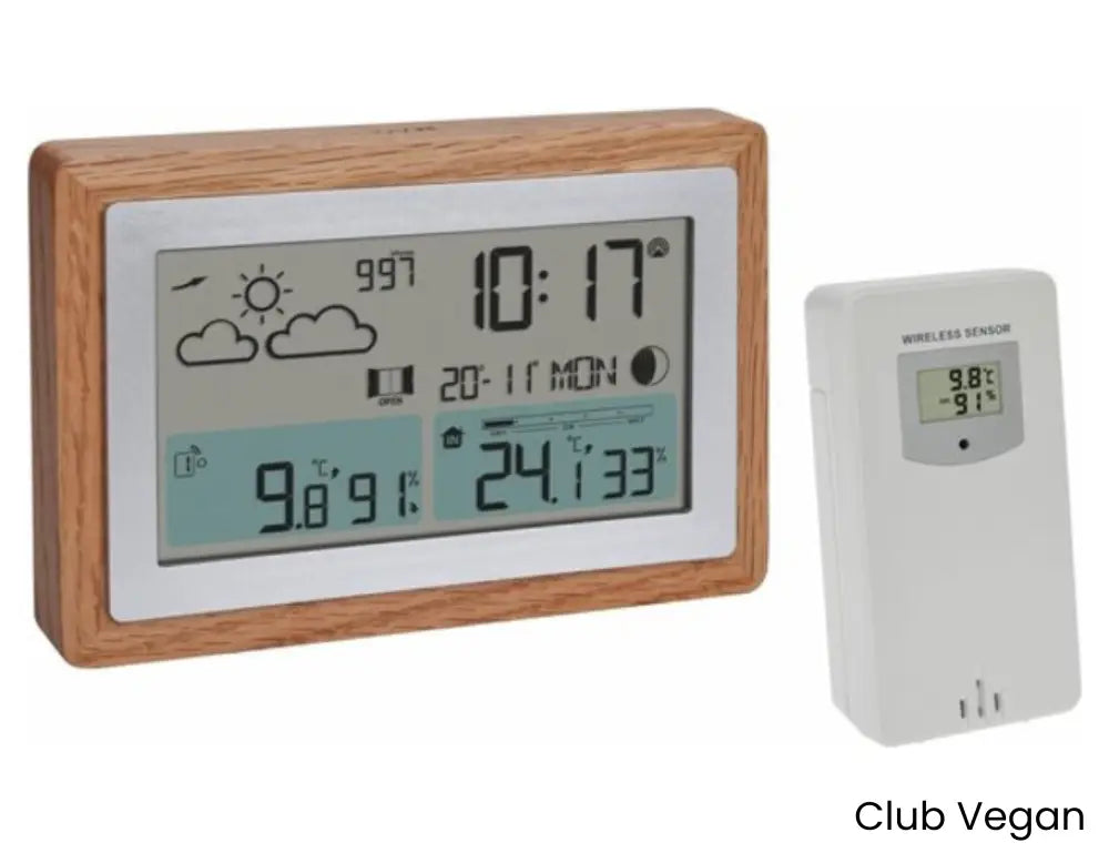 Draadloos Weerstation – Stijlvol Slim & Super Nauwkeurig