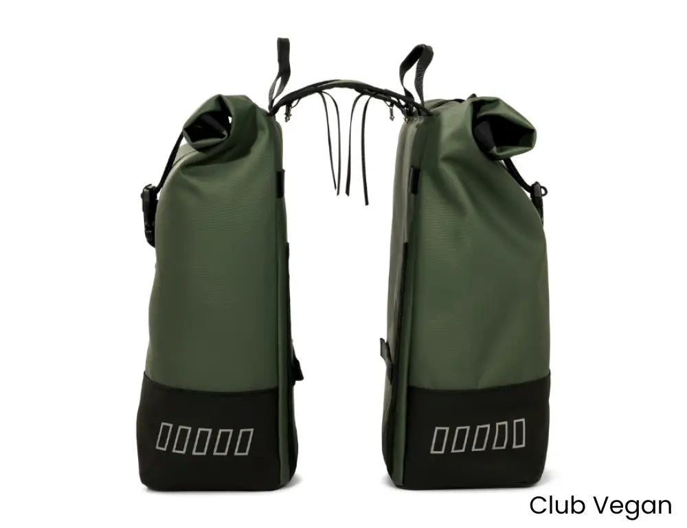 Dubbele Fietstas Rolltop 38L – Ruim Veilig & Duurzaam
