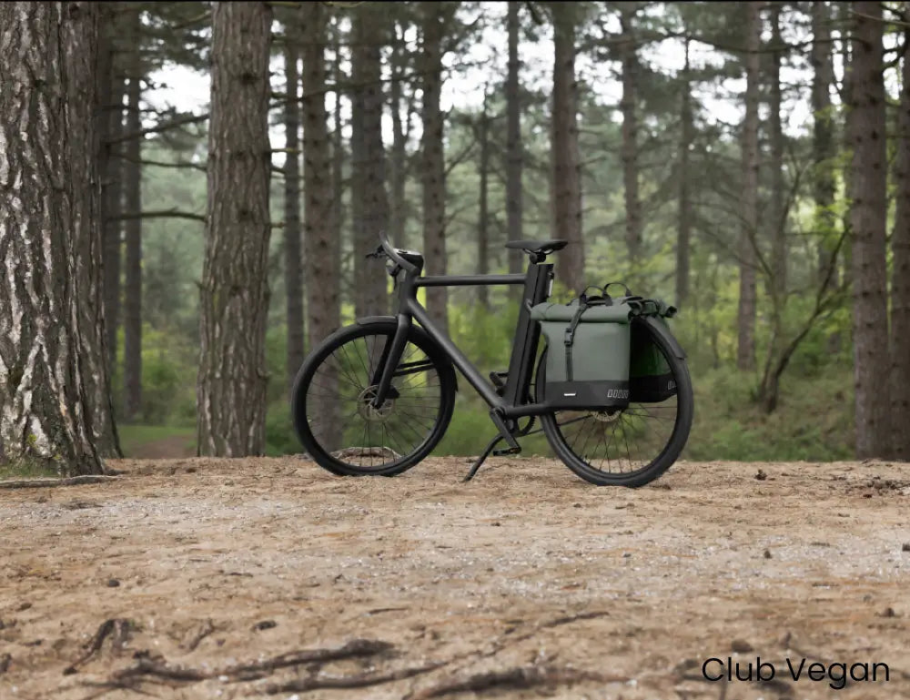 Dubbele Fietstas Rolltop 38L – Ruim Veilig & Duurzaam
