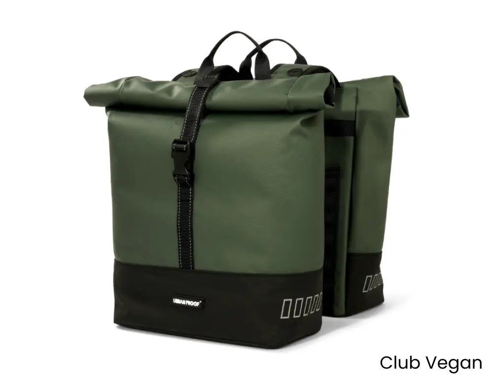 Dubbele Fietstas Rolltop 38L – Ruim Veilig & Duurzaam