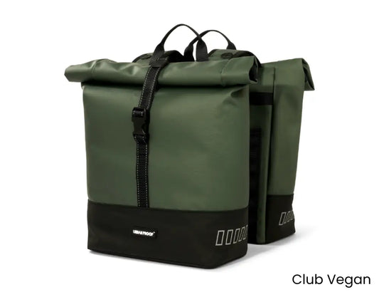Dubbele Fietstas Rolltop 38L – Ruim Veilig & Duurzaam