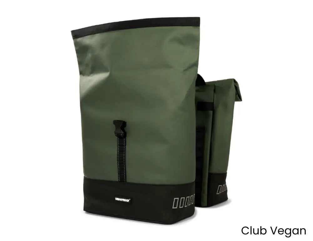 Dubbele Fietstas Rolltop 38L – Ruim Veilig & Duurzaam