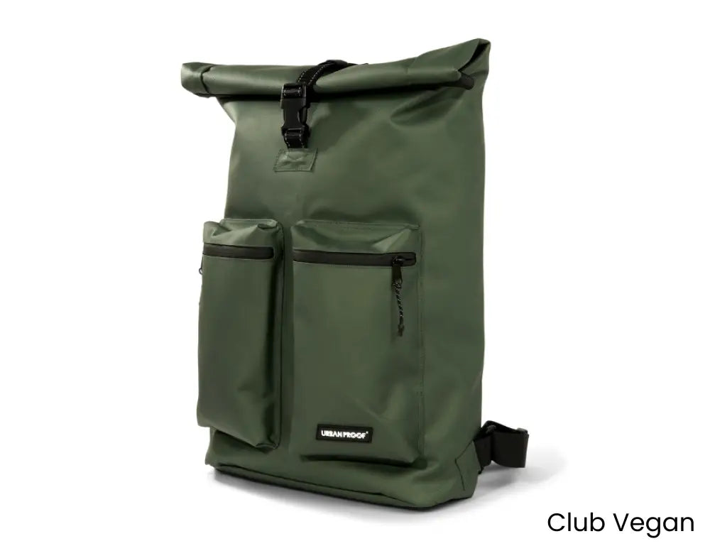 Duurzame Waterbestendige Rolltop Rugzak 20L Groen