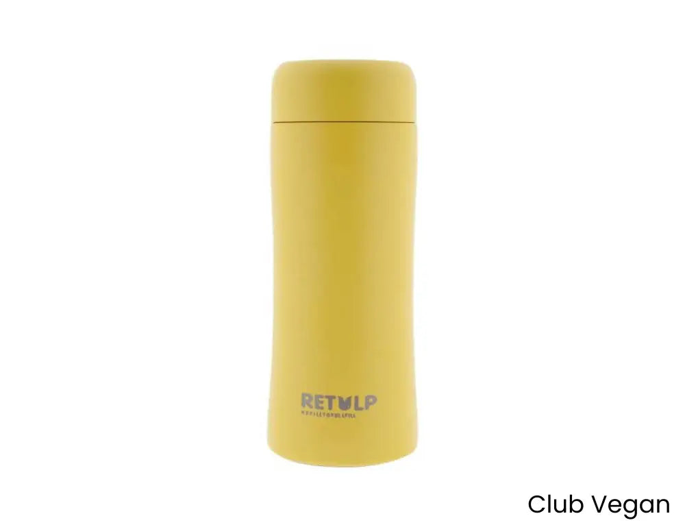 Lekvrije Thermosbeker voor Warme en Koude Dranken 300 ML Happy Yellow