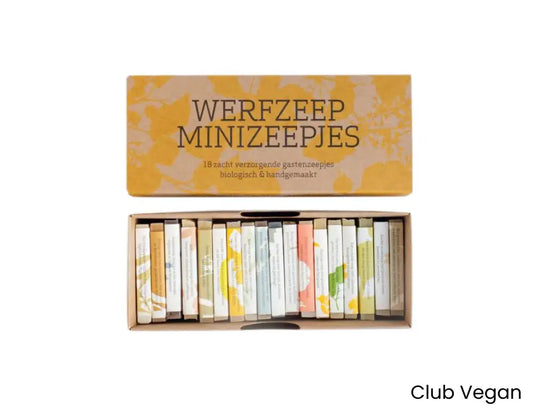 Luxe Cadeaudoos met 18 Ambachtelijke Minizeepje