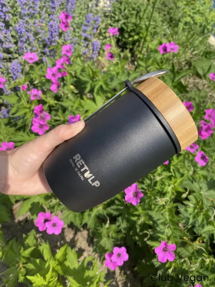 Thermos Lunchbeker 500 ml – Duurzaam Lekvrij & Inclusief Lepel