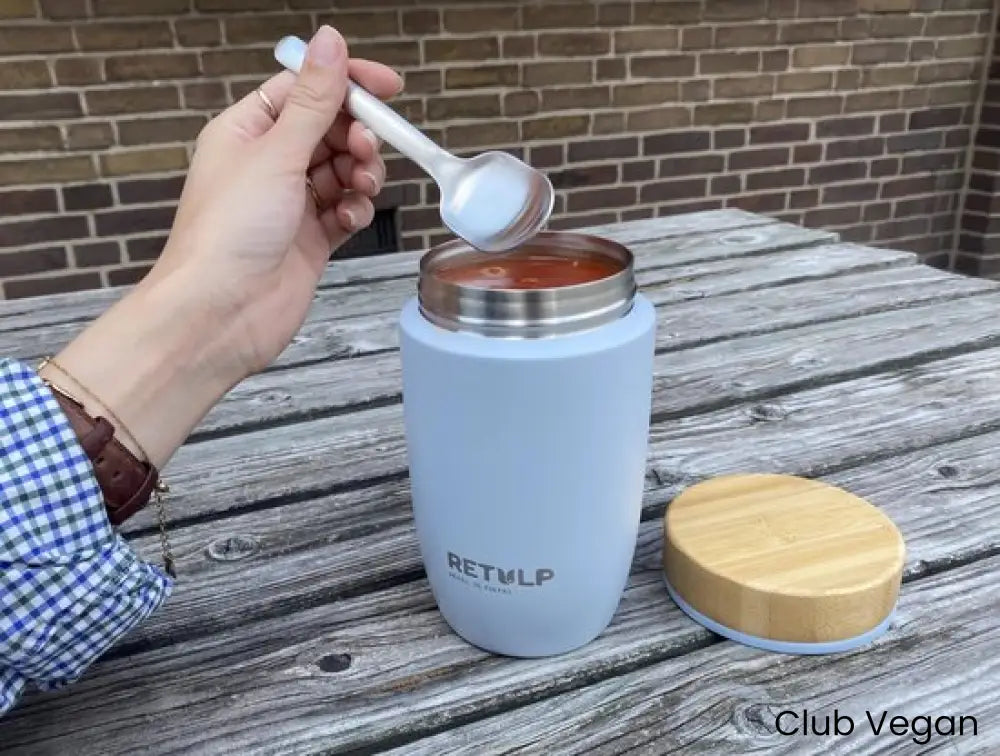 Thermos Lunchbeker 500 ml – Duurzaam Lekvrij & Inclusief Lepel