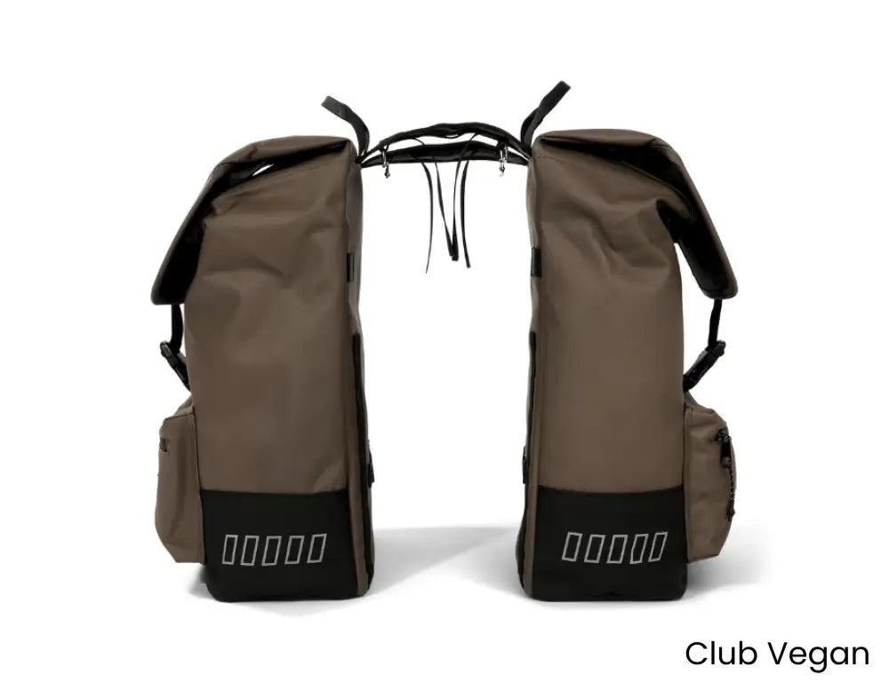 Urban Proof Dubbele Cargo Fietstas – 38L – Zwart of Bruin