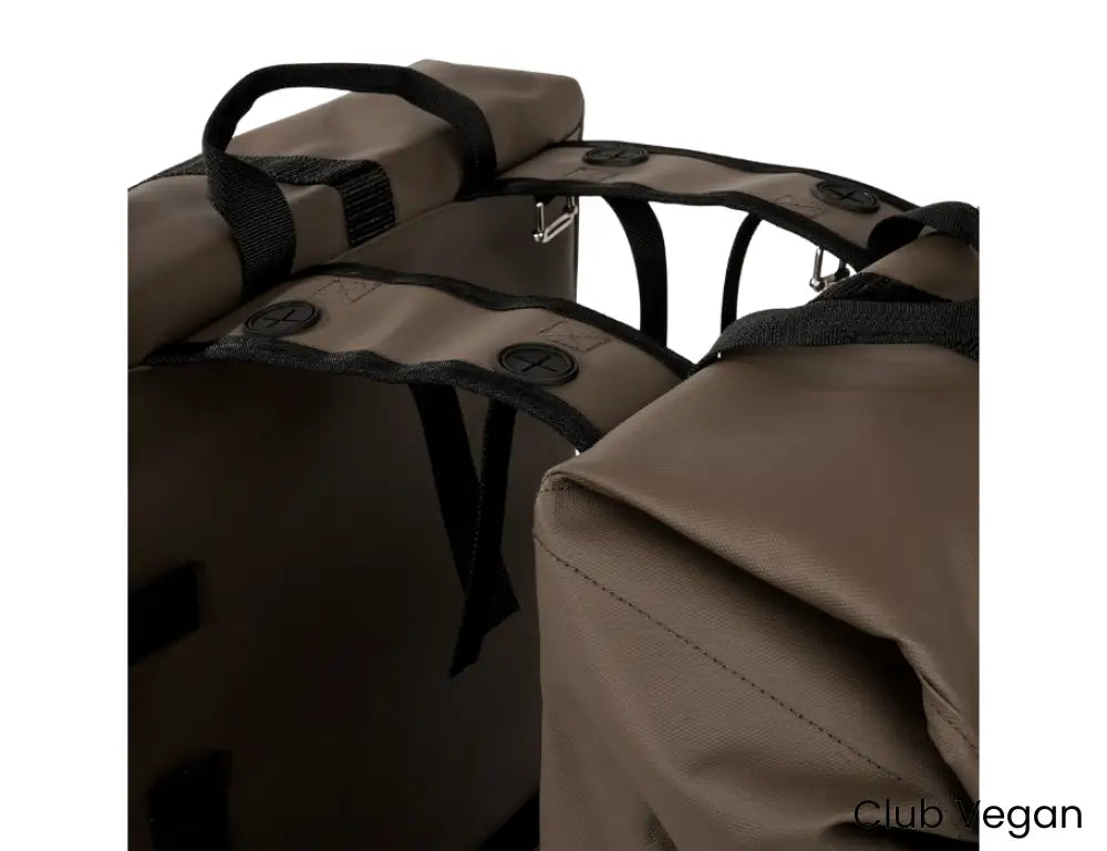 Urban Proof Dubbele Cargo Fietstas – 38L – Zwart of Bruin
