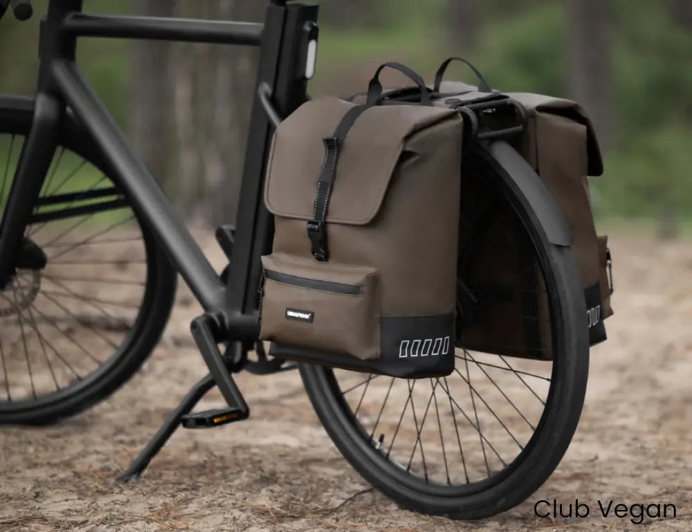 Urban Proof Dubbele Cargo Fietstas – 38L – Zwart of Bruin